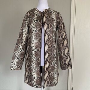 Fever Multicolor Snake Pattern Jacket